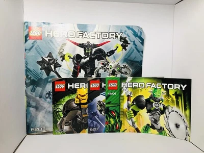 LEGO HERO Factory manual only Black Phantom 6203 Evo 6200 Surge 6217 Breez - Image 1 of 4