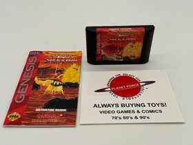 Samurai Showdown w/ Instruction Manual Sega Genesis Video Game Works