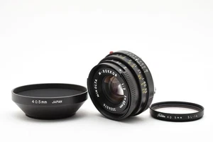 [Excelente COMO NUEVO] Lente Minolta M Rokkor 40 mm f/2 Montaje Leica M para CL CLE de JAPÓN - Imagen 1 de 24