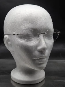Silhouette Titian 7534 40 6078 Titanium Rimless 3 piece Eyeglass Frames Austria - Picture 1 of 19