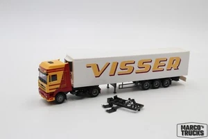 AWM DAF 95 autoarticolato refrigerato "Visser Eltrans Zoutkamp" 1:87/AW2709 - Foto 1 di 1
