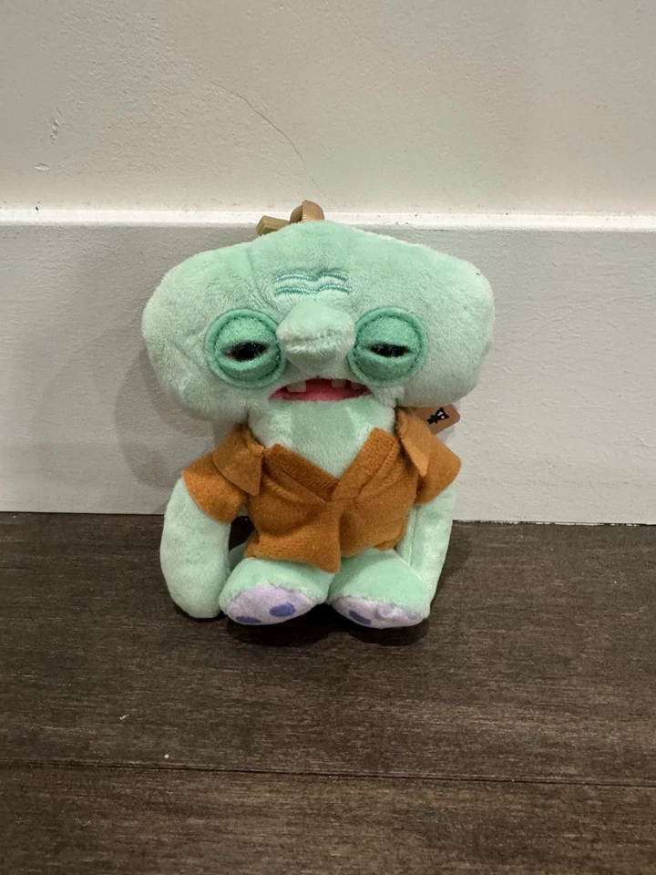 Zuru Fuggler x Spongebob Squarepants Keychain Plush Ring PLANKTON 5 in