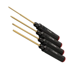 For RC Tools Hex Screwdriver Set with Sizes 1 5mm 2 0mm 2 5mm 3 0mm for Models - Picture 1 of 18