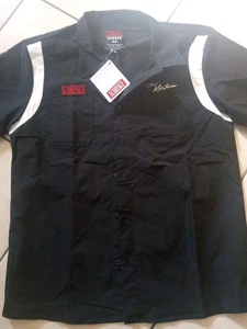 Scarface Button Up Shirt Mens 2XL Short Sleeve Reason Tony Montana Black NEW!!!! - Picture 1 of 12