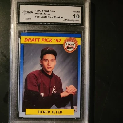 Selecciones del draft de primera fila 1992 - Derek Jeter #55 (RC) Foto 1 de 2
