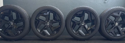 Original VW Tiguan III Tayron 19 Zoll Coventry Alufelgen Räder 571601025H black - Bild 1 von 4