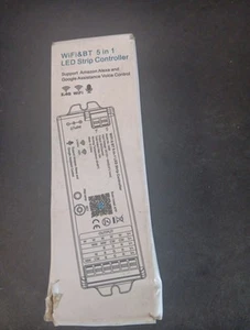 WiFi & BT 5 in 1 LED Strip Controller Unterstützung Amazon Alexa und Google Assistance - Bild 1 von 1
