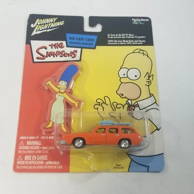 JOHNNY LIGHTNING THE SIMPSONS MARGE'S CAR - Image 1 of 4