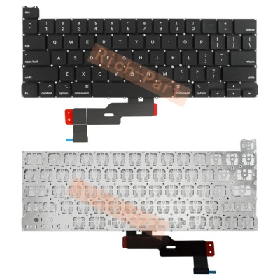 US Laptop Keyboard for MacBook Pro Touch Bar 13" A2289 2020 Model EMC 3456 - Image 1 of 4