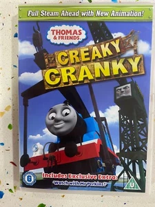 THOMAS & FRIENDS DVD CREAKY CRANKY INCLUDE EXCLUSIVE EXTRA WATCH WITH MR PERKINS - Imagen 1 de 3