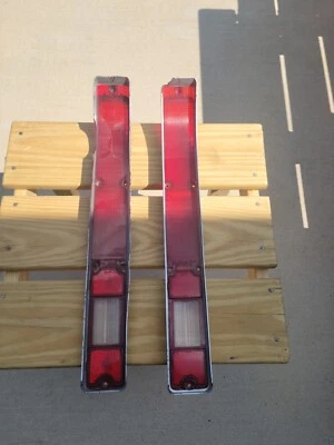 Lentes de lámpara trasera Buick Skylark 1970, GS, GSX, OEM usadas Foto 1 de 4