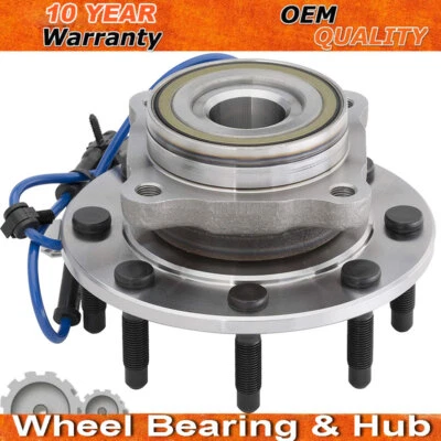 Cojinete de cubo de rueda delantera para 2001-05 06 GMC Sierra 1500 Silverado 2500 HD 515058 Foto 1 de 4