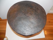 Arts of Africa - Makonde 3 legged Table / Stool - Tanzania - 50 LBS