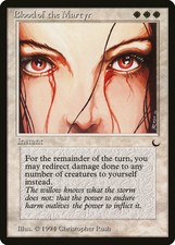 Blood of the Martyr The Dark HEAVILY PLD White Uncommon MAGIC MTG CARD ABUGames