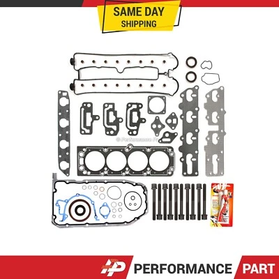Juego completo de juntas pernos de cabeza para 04-08 Suzuki Forenza Reno Daewoo Leganza A20DMS Foto 1 de 4