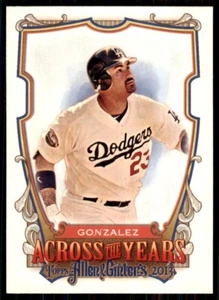 2013 Topps Allen & Ginter Across the Years Adrian Gonzalez Dodgers #ATY-AG - Picture 1 of 2