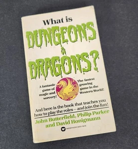 What Is Dungeons and Dragons by Parker Butterfield Honigman 1982 RPG Reference - Picture 1 of 9