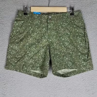NEW Columbia Shorts Women's 8 Olive Green Active Outdoors Hiking Stretch Casual - Image 1 of 4
