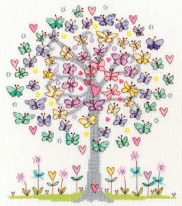 Bothy Threads Kit punti croce contati Love Spring XKA10 - Foto 1 di 1