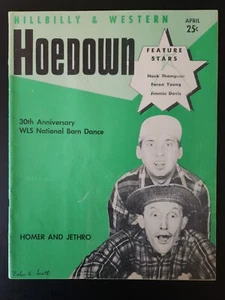 April 1954 Hillbilly & Western Hoedown Magazine Homer and Jethro. - Picture 1 of 3