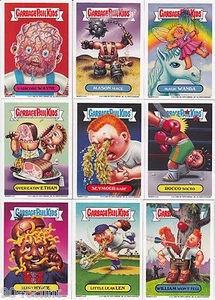 2006 TOPPS GARBAGE PAIL KIDS ANS 5 COMPLETE MAGNET SET 9/9 RARE GPK INSERT 1ST - Bild 1 von 1