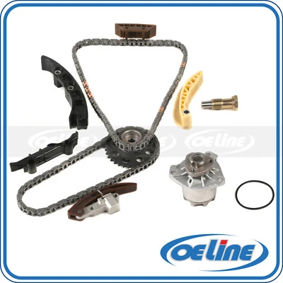 Kit de cadena de distribución bomba de agua para Volkswagen EuroVan GLS 2001 2002 2,8 L DOHC  Foto 1 de 4