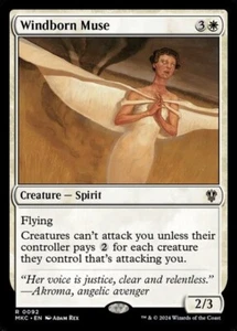 MTG - WINDBORN MUSE - Karlov Manor Commander (R) - Picture 1 of 1