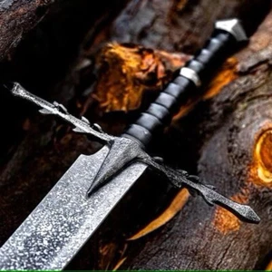 Handmade Ringwraith Sword Replica | Lord of the Rinngs Inspired Fantasy Sword - Picture 1 of 8