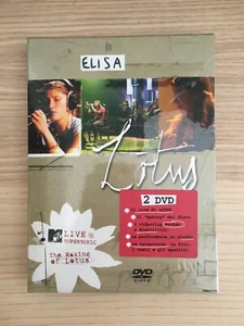 Elisa _ Lotus MTV Live @Supersonic + The Making Of Lotus _ 2 DVD NUOVO SIGILLATO - Picture 1 of 2
