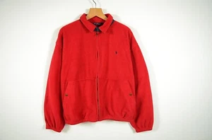 RALPH LAUREN _ HERREN FULL ZIP VINTAGE 90er FLEECE JACKE USA _ Gr. XL - Bild 1 von 6