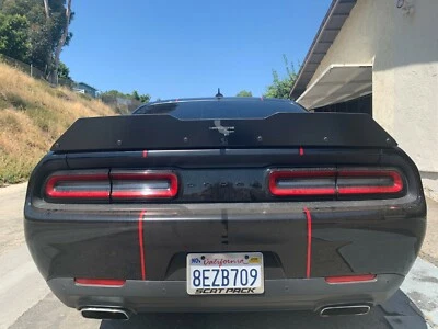 Billete de mimbre alto Dodge Challenger Hardcore 2015-21 ¡Hecho en EE. UU.! Foto 1 de 4