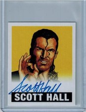 Scott Hall Auto 2012 Leaf Originals Wrestling Razor Ramon #SH1 Signed Card /99