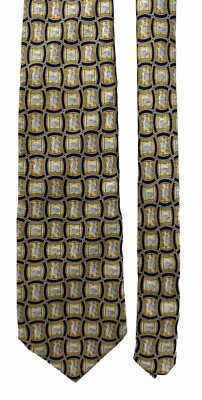 Corbata para el cuello PFIZER Viagra Little Blue Pill Gold Drug Rep Promo %100 seda para hombre Foto 1 de 4