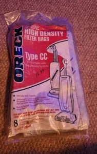 Lot of 5 Oreck Type CC High Density Filter Bags Vacuum Cleaner 75580-01 - Picture 1 of 5