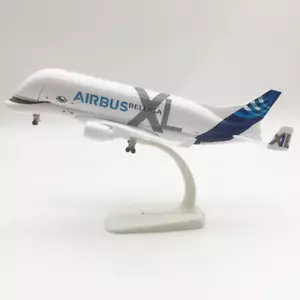 AIRBUS BELUGA A330 WITH WHEELS METAL 20CM DIECAST AIRCRAFT PLANE MODEL - Picture 1 of 6