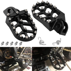 Black Dirt Bike FootRest Foot pegs Pedals For KTM EXC SX SXF XC XCW XCF EXCF EXC - Picture 1 of 13