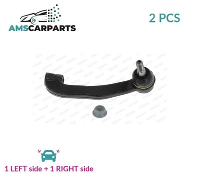 TRACK ROD END RACK END PAIR FRONT VO-ES-15733 MOOG 2PCS NEW OE REPLACEMENT - Image 1 of 4