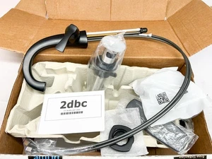 Delta Stryke Single Bathroom Faucet Matte Black w/Push-Pop Drain 577-BLMPU-DST - Picture 1 of 3