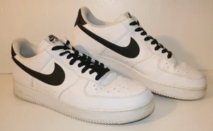 Nike Air Force 1 “07” Low White Black CT2302-100 Men Size 14, EUC - Picture 1 of 11
