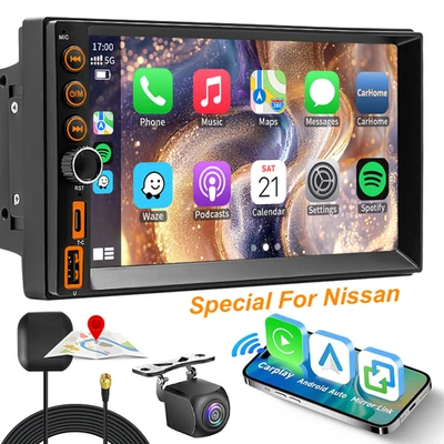 Carplay For Nissan Sentra 2007-2012 Apple Car Radio Stereo Android 15 GPS Navi - Image 1 of 4