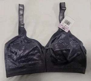 Sujetador Bali 34 D Nuevo con Etiquetas Gris Doble Forro Sin Alambres - Imagen 1 de 8
