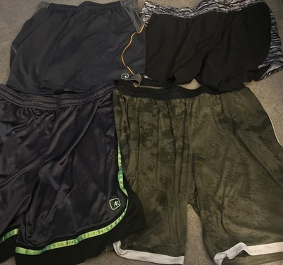 Lot Of 4 Men’s 2x Athletic Shorts - Various Brands - Image 1 of 4