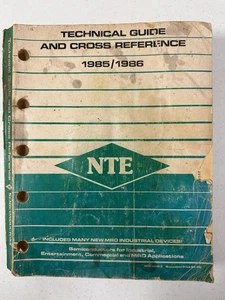 NTE Semiconductors Guía Técnica y Especificaciones de Referencia Cruzada 1985/1986 - Imagen 1 de 13