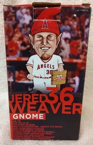 Anaheim LA Angels of California Jered Weaver Garden Gnome Figurine Figure 36 MLB - Picture 1 of 5