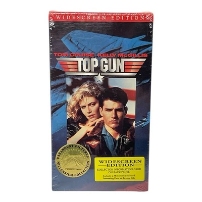 Top Gun VHS Widescreen Collectors Information Card  Millenium Collection New - Image 1 of 4