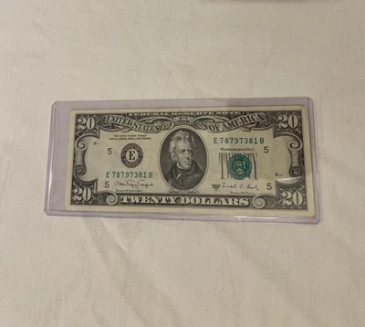 1988 A Vintage $20 Dollar Bill - Image 1 of 2