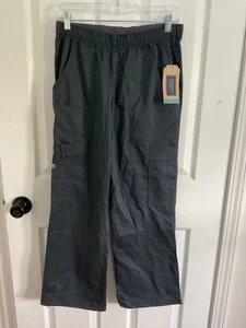 Cherokee Workwear Professionals Women's Small Petite Scrub Pants Gray NEW - Picture 1 of 6
