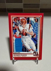 Donruss Boomer Esiason 2025 prueba de prensa roja Bengals #299 - Imagen 1 de 2