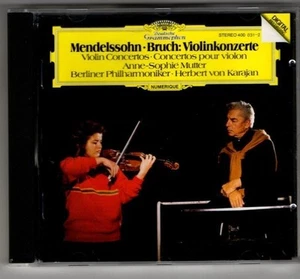 Mendelssohn-Bartholdy/Bruch. Violinkonzerte :  Anne-Sophie Mutter - Picture 1 of 2