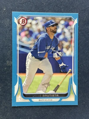 Bowman Blue #125 Jose Bautista Toronto Blue Jays 2014/500 Foto 1 de 2